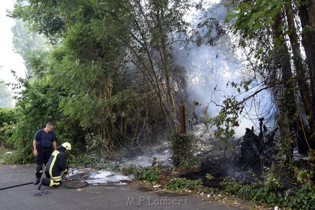 Bodenfeuer Koeln Kalk Dillenburgerstr Parkhaus P01.JPG - Miklos Laubert